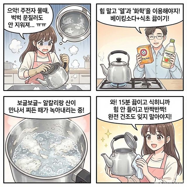 4컷 만화. / 위키푸디