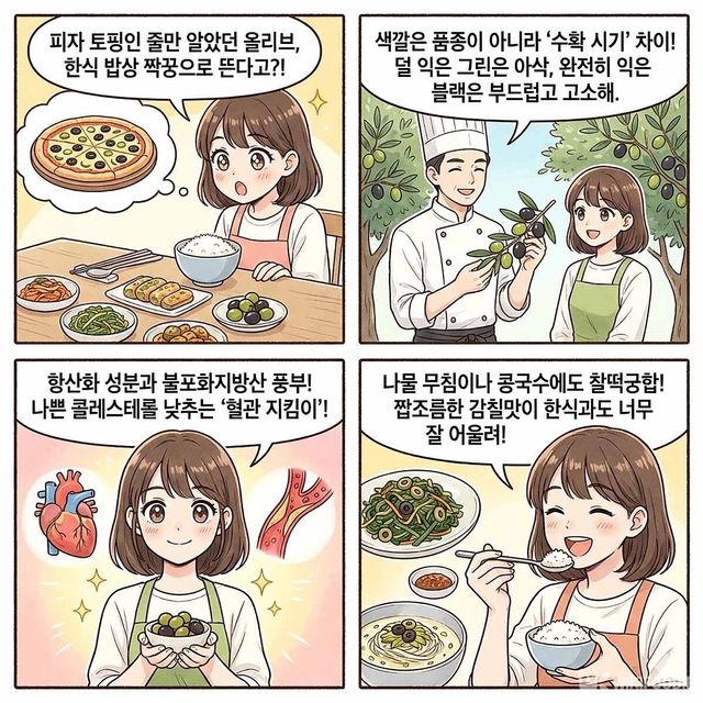 4컷 만화. / 위키푸디