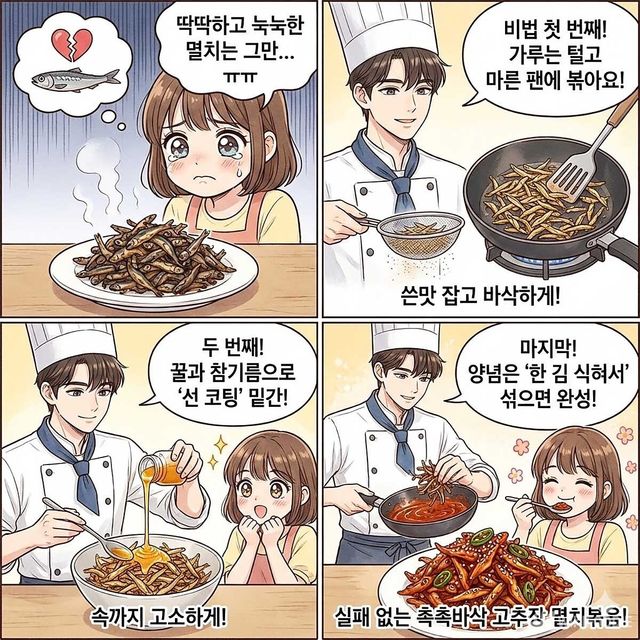 4컷 만화. / 위키푸디