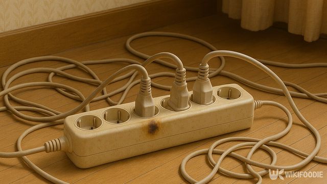 멀티탭 자료 사진. / 위키푸디