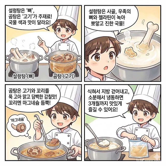 4컷 만화. / 위키푸디