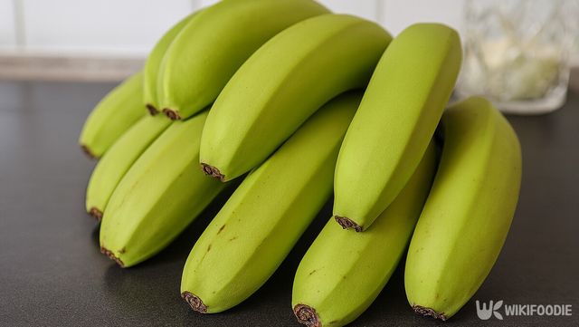 초록빛 바나나&nbsp;자료 사진. / 위키푸디