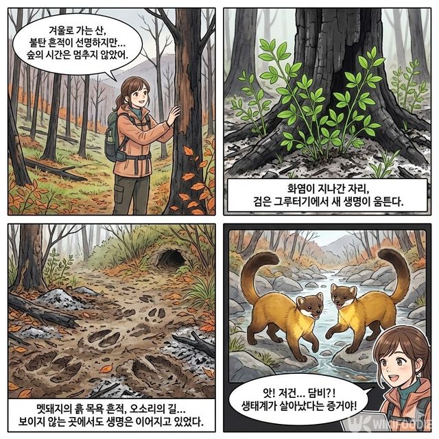 4컷 만화. / 위키푸디