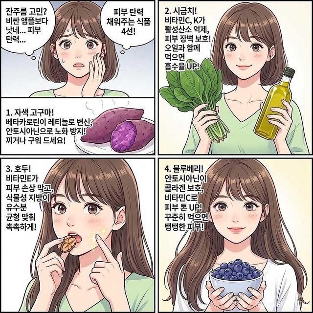 4컷 만화. / 위키푸디