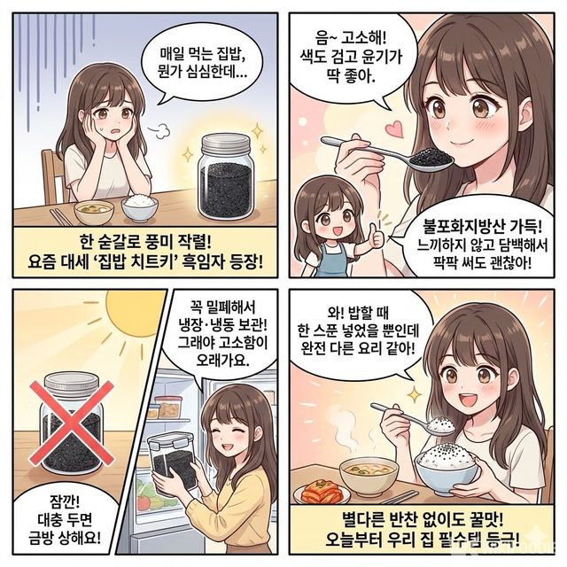 4컷 만화. / 위키푸디