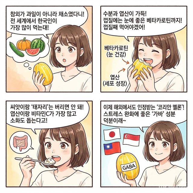 4컷 만화. / 위키푸디