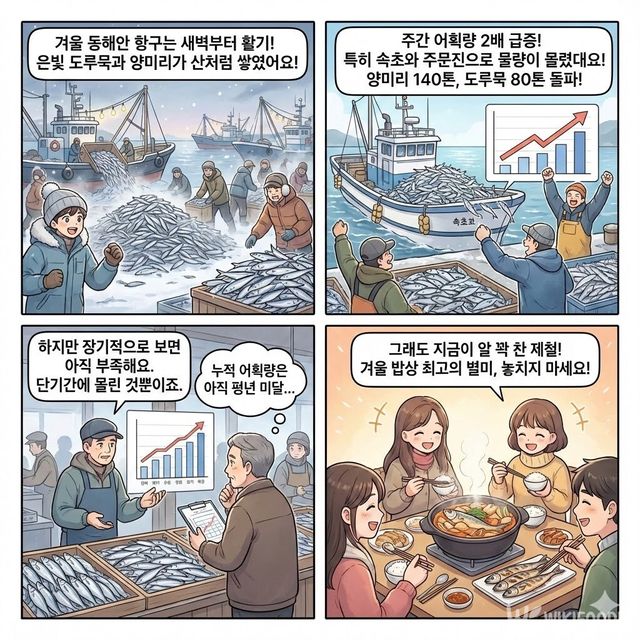 4컷 만화. / 위키푸디
