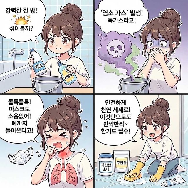 4컷 만화. / 위키푸디