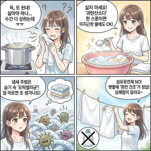 4컷 만화. / 위키푸디