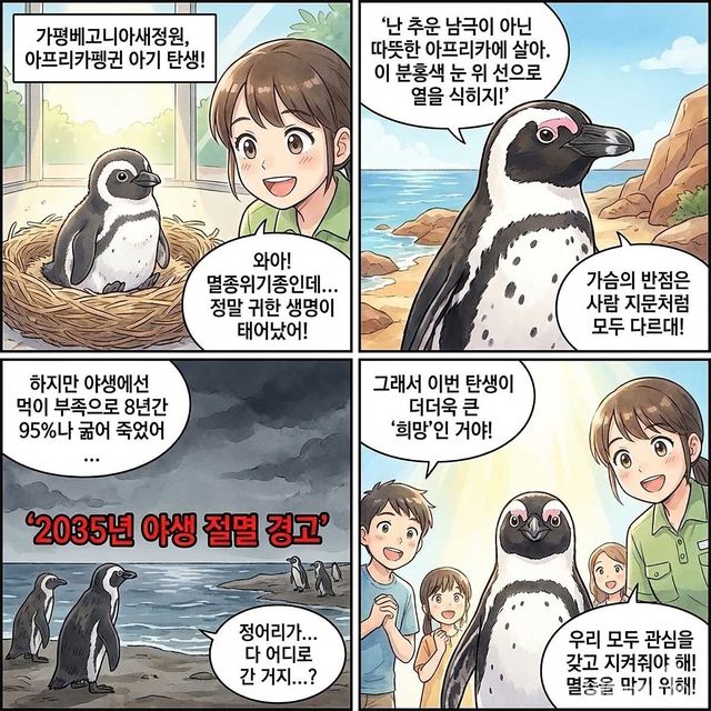 4컷 만화. / 위키푸디