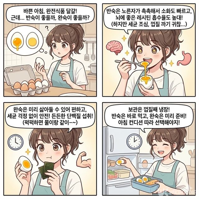 4컷 만화. / 위키푸디