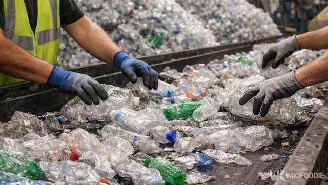 무색 페트병 자료 사진. 기사의 이해를 돕기 위해 AI로 제작했습니다. / 위키푸디