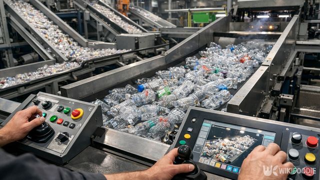 무색 페트병 자료 사진. 기사의 이해를 돕기 위해 AI로 제작했습니다. / 위키푸디