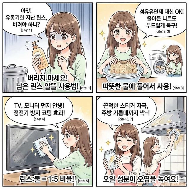 4컷 만화. / 위키푸디