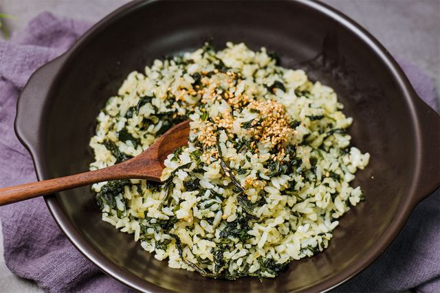 곤드레밥이 그릇에 담겨 있다. / CHALLA_81-shutterstock.com