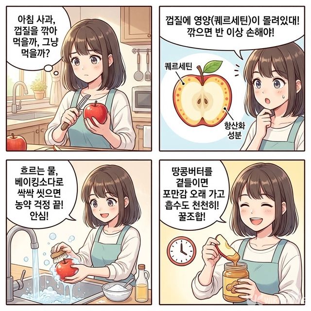 4컷 만화. / 위키푸디