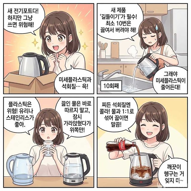 4컷 만화. / 위키푸디