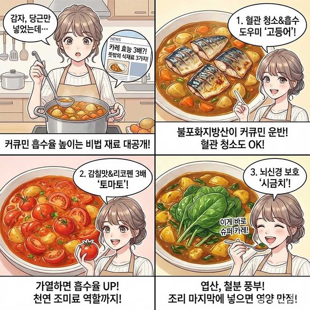 4컷 만화. / 위키푸디