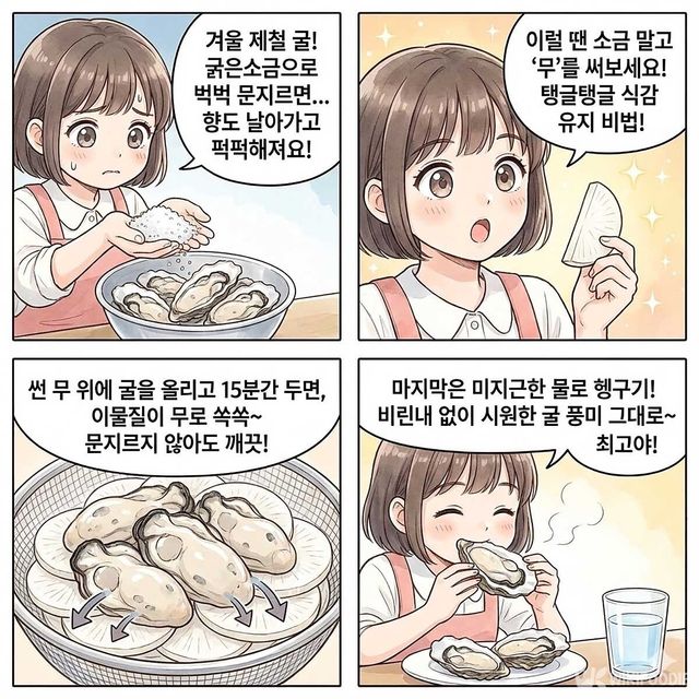 4컷 만화. / 위키푸디