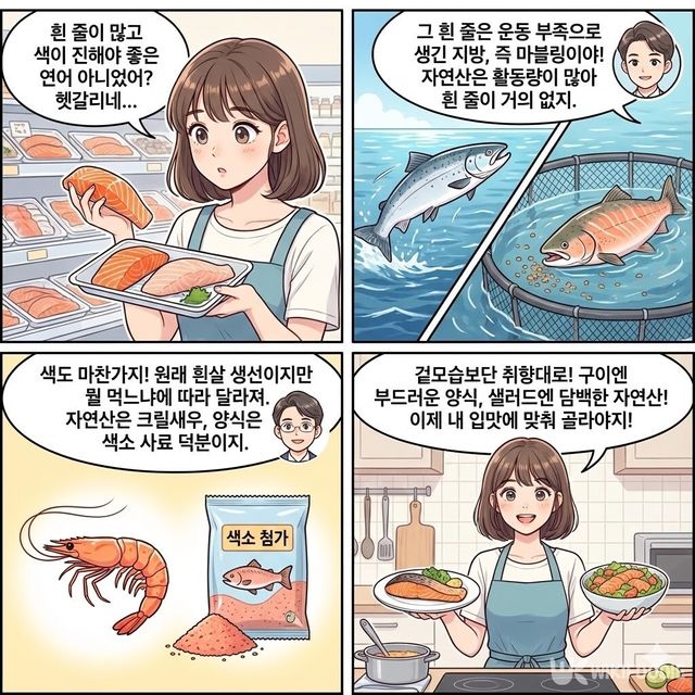 4컷 만화. / 위키푸디