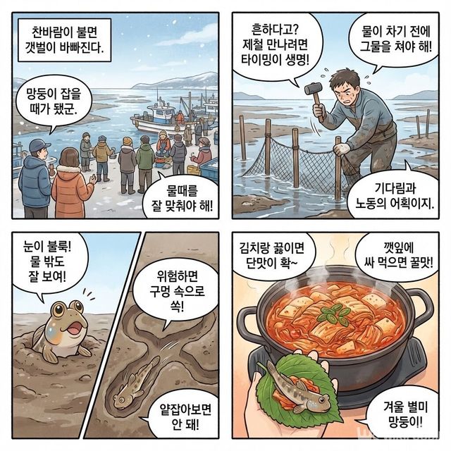 4컷 만화. / 위키푸디