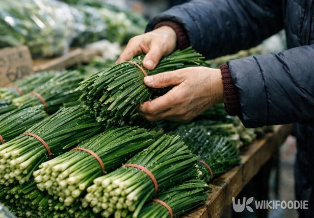 부추 자료 사진. / 위키푸디