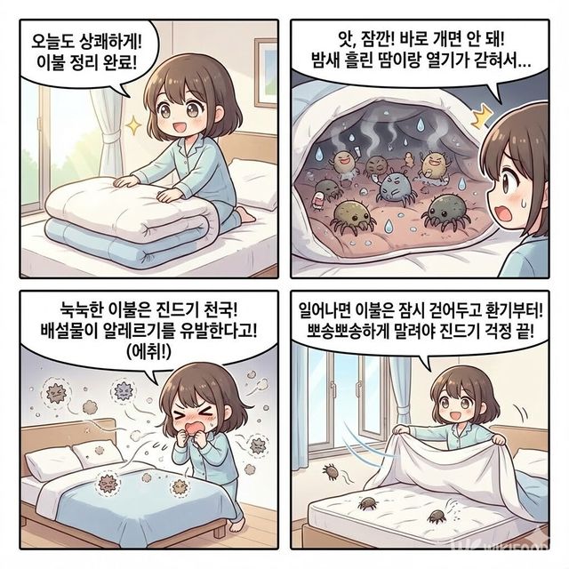 4컷 만화. / 위키푸디