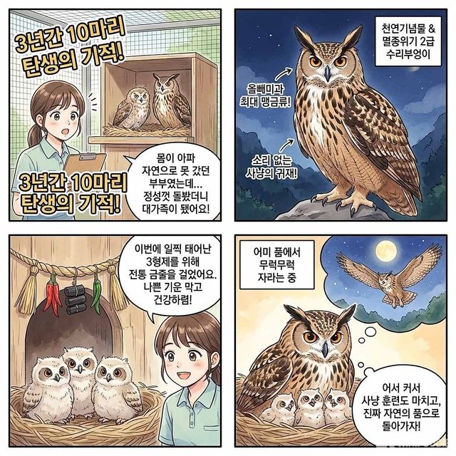 4컷 만화. / 위키푸디