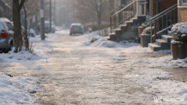 겨울철 길거리 자료 사진. / 위키푸디