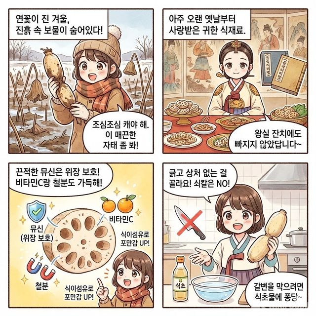 4컷 만화. / 위키푸디