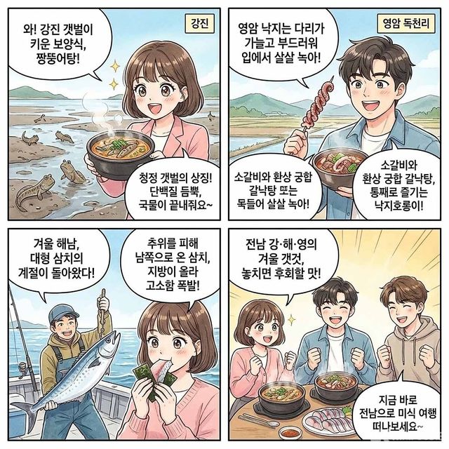 4컷 만화. / 위키푸디