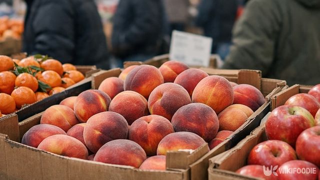 복숭아 자료 사진. / 위키푸디