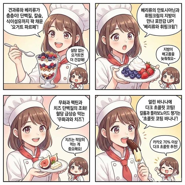 4컷 만화. / 위키푸디