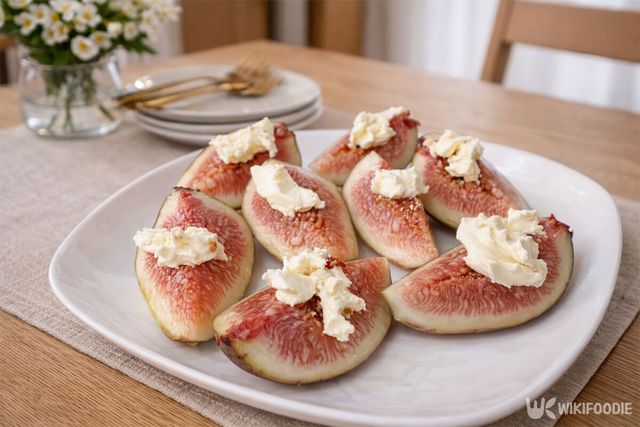 무화과 크림치즈의 모습이다. / 위키푸디