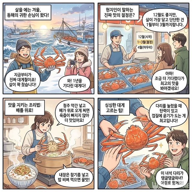 4컷 만화. / 위키푸디