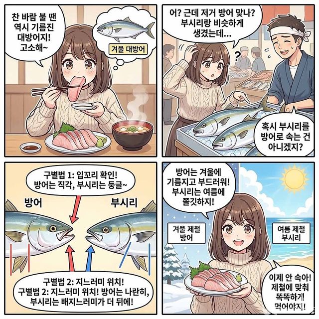 4컷 만화. / 위키푸디