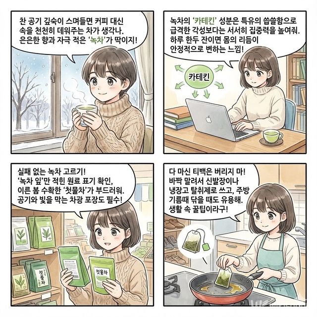 4컷 만화. / 위키푸디