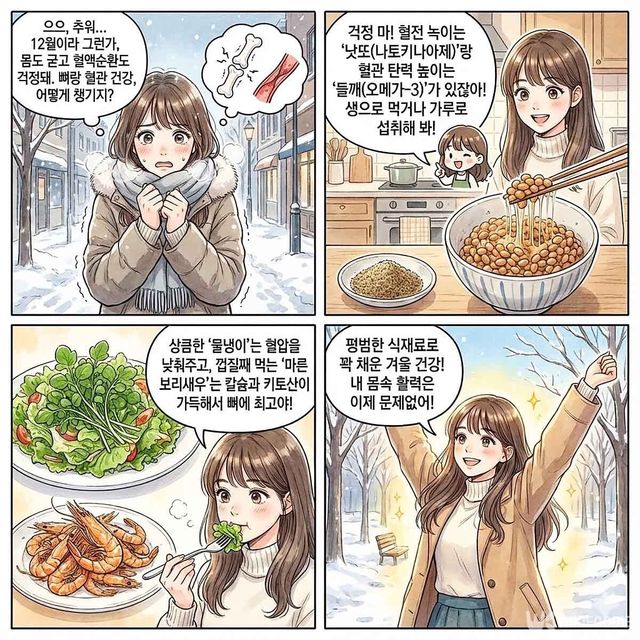 4컷 만화. / 위키푸디