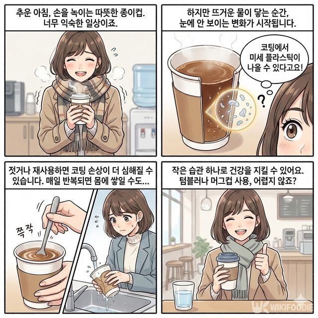4컷 만화. / 위키푸디