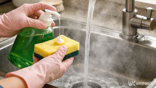 싱크대 자료 사진. / 위키푸디