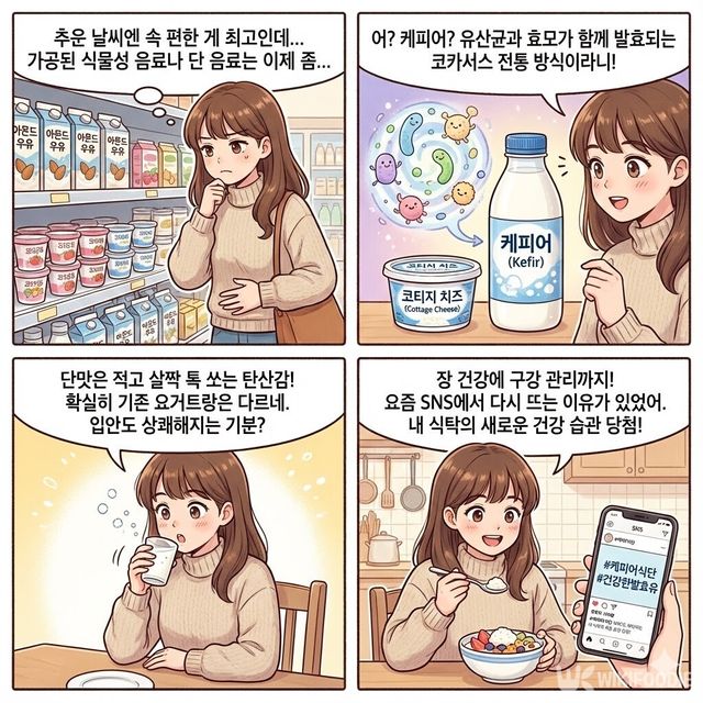 4컷 만화. / 위키푸디