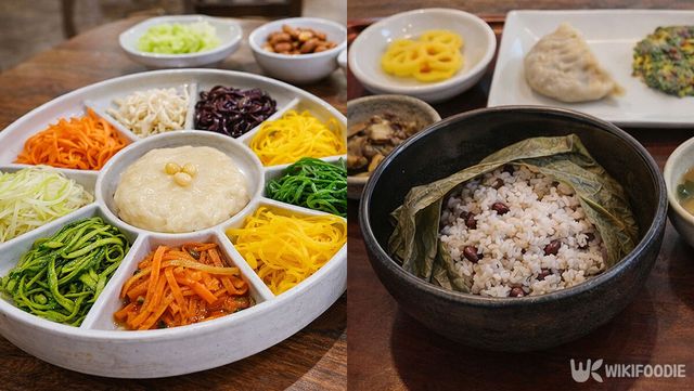 마지, 발우공양 자료 사진. / 위키푸디