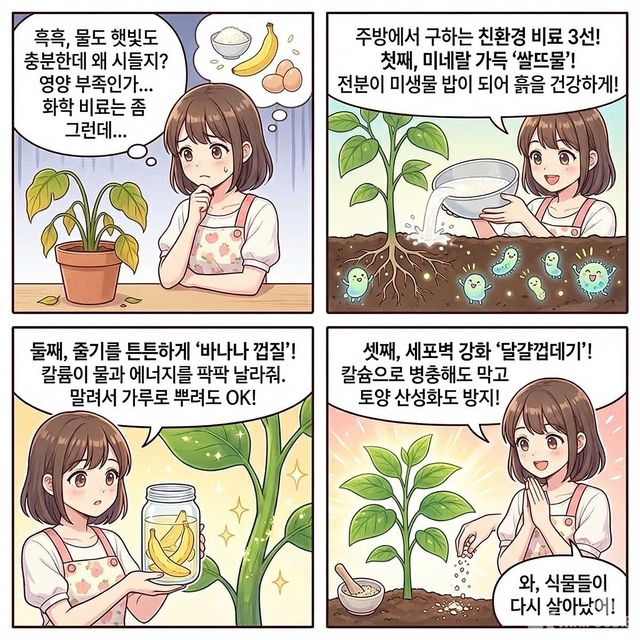 4컷 만화. / 위키푸디