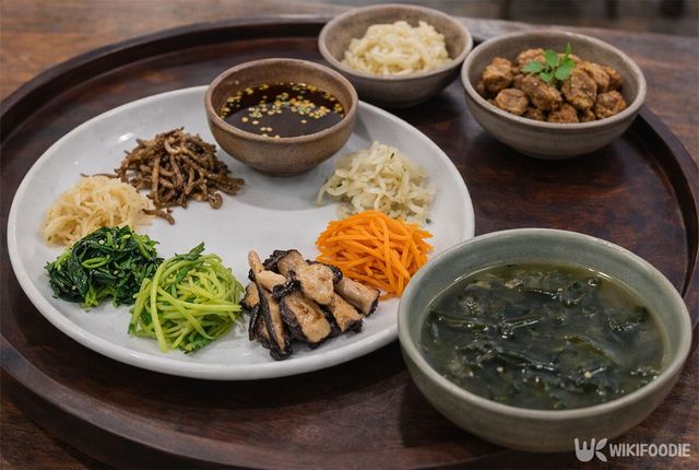 일상 요일 정식 자료 사진. / 위키푸디