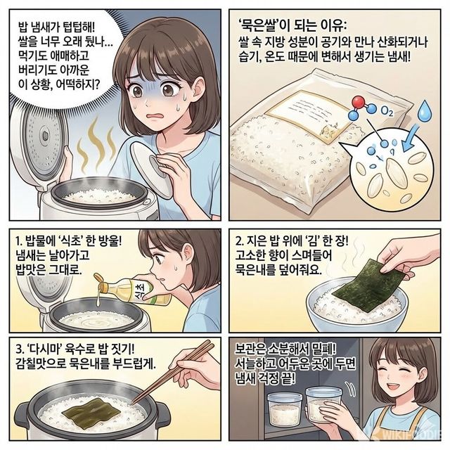 4컷 만화. / 위키푸디