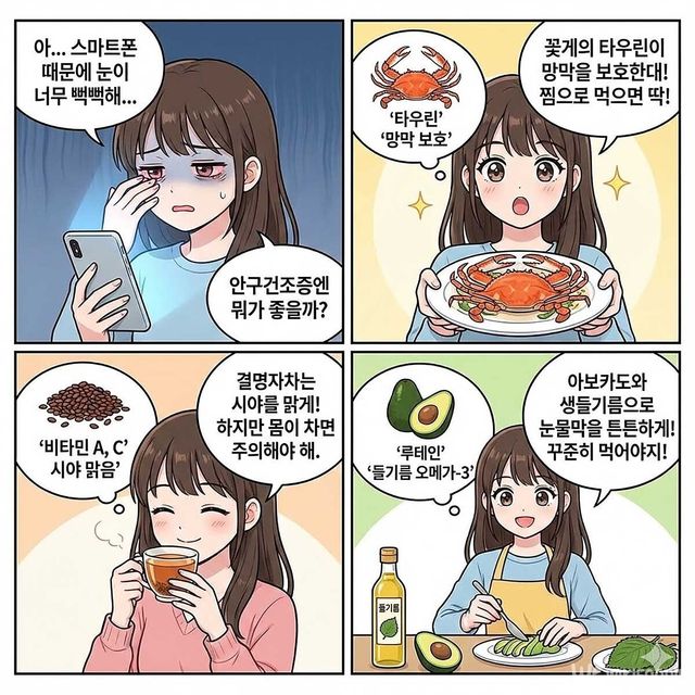 4컷 만화. / 위키푸디