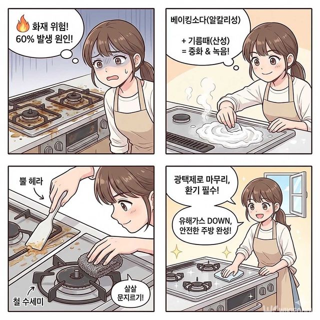 4컷 만화. / 위키푸디