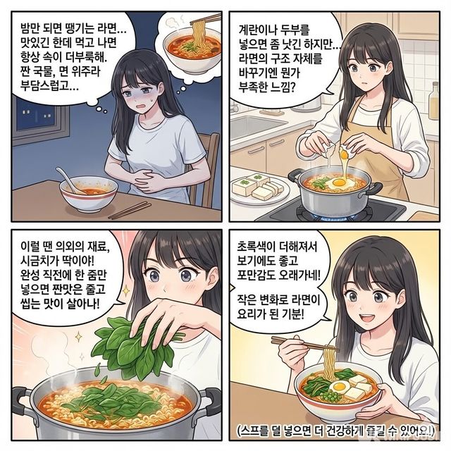 4컷 만화. / 위키푸디