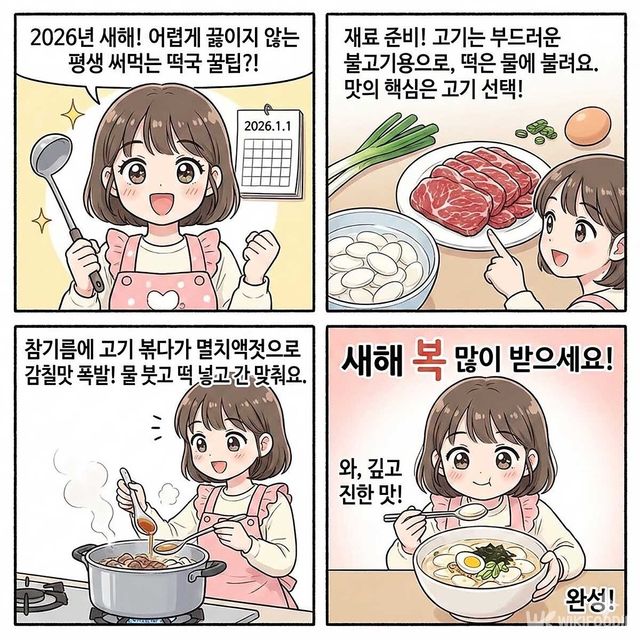 4컷 만화. / 위키푸디