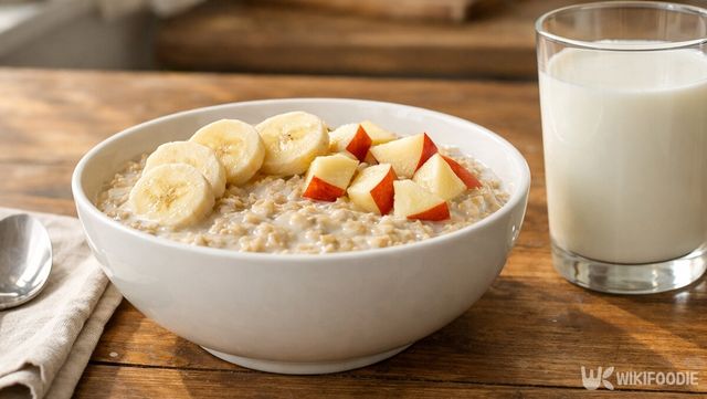 오트밀 자료 사진. / 위키푸디